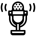 studio radiofonico icon