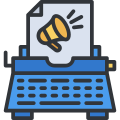 typewriter icon