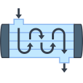 シェルとチューブの熱交換器 icon