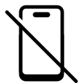 No dispositivi mobili icon