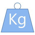 Weight Kg icon