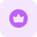 external-membership-crown-badge-for-premium-members-online-rewards-tritone-tal-revivo icon