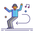 Dancing icon