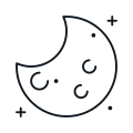 Crescent icon