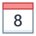 Kalender 8 icon