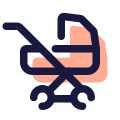 Baby Stroller icon