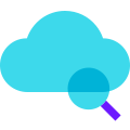 Rechercher dans le cloud icon