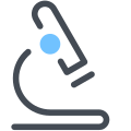 microscopio ottico icon