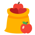 sac de fruits icon