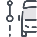 City Bus Current Stop icon