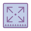 Redimensionner Quatre Directions icon