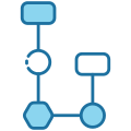 Flussdiagramm icon