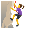 Woman Climbing icon