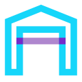 Garage offen icon