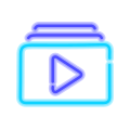 Lista de reprodução de vídeo icon