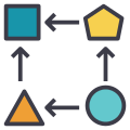 Shapes icon