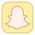 Snapchat-cuadrado icon