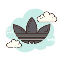 Adidas trébol Filled icon