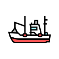 Barco de pesca icon