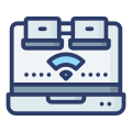 Laptop Network icon