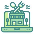 Online Restaurant icon