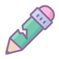 Broken Pencil icon