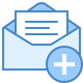 Aggiungi Open Envelope icon