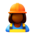 노동자 여성 icon