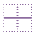 Bordure horizontale icon