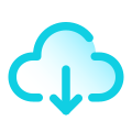 Download from the Cloud icon