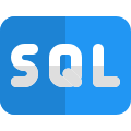 SQL a domain-specific language for programming and designed for managing data icon