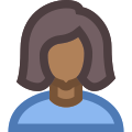 Person Female Skin Type 6 icon