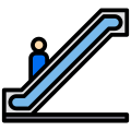 Rolltreppe icon