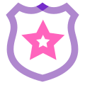 Distintivo de polícia icon