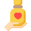 Hand Holding Money Bag icon