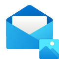 Open Envelope Stamp icon