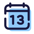 Kalender 13 icon