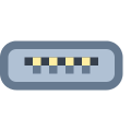 Micro USB A icon