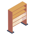 Bookshelves icon