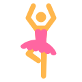 ballerina a corpo intero icon