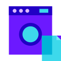 Folhas na lavanderia icon