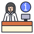 Check-in-Schalter icon