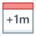 Плюс 1 месяц icon