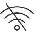 外部 Wi-Fi ネットワークなし -dreamstale-lineal-dreamstale icon