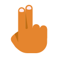Two Fingers Skin Type 4 icon
