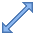 Redimensionar Diagonal icon