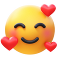 Smiling Face With Hearts icon