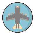 Aereo ad elica icon