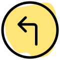 внешний-поворот-налево-знак-на-вывеске-движение-свежий-tal-revivo icon