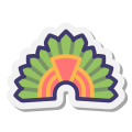 Copricapo azteco icon